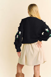 Davi & Dani Women's Floral Button Down Cardigan - Elegant & Versatile